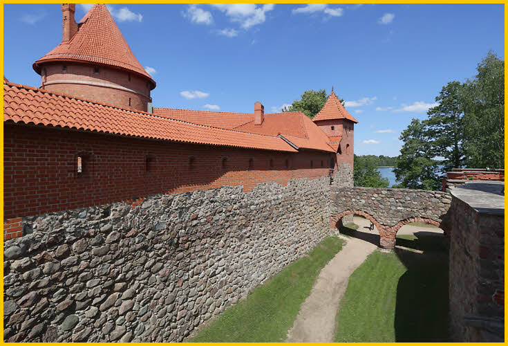 Trakai Castle Walls